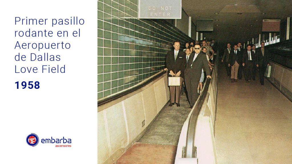 Pasillos rodantes en aeropuertos